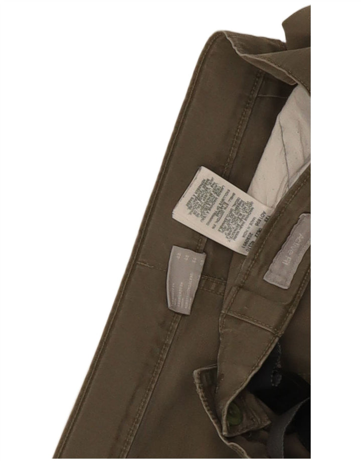 Columbia Mens Active Cargo Shorts W38 XL Algodão cáqui