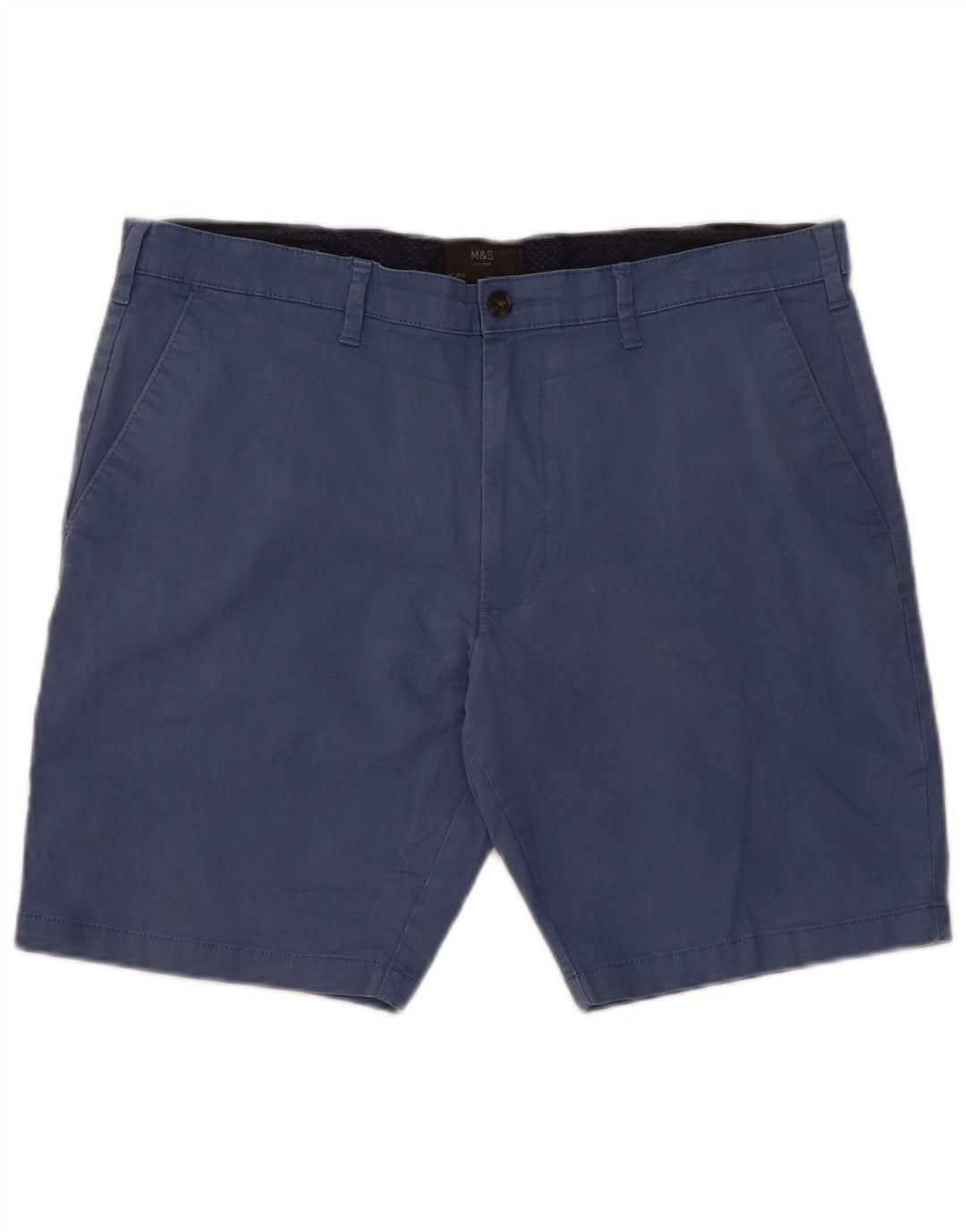 Shorts chino masculino MARKS & SPENCER W38 XL azul
