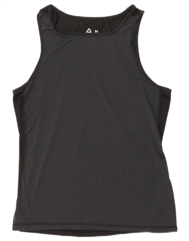 Colete masculino Reebok Top médio preto colorblock