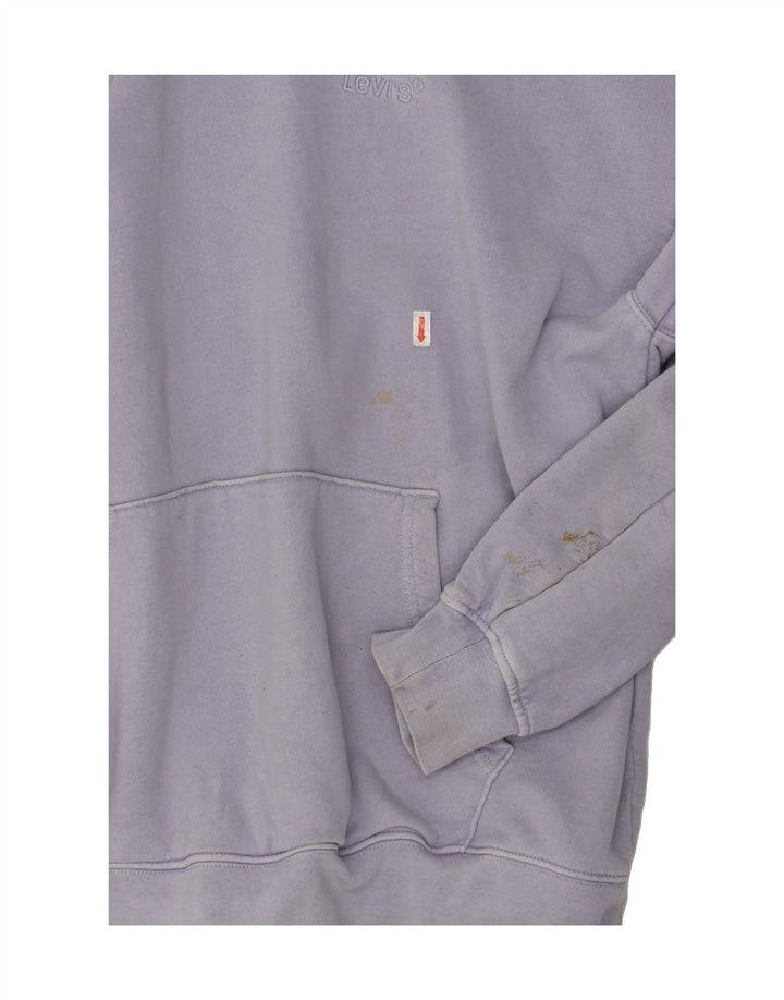 LEVI'S Mens Hoodie Jumper Medium Purple Cotton | Vintage Levi's | Thrift | Second-Hand Levi's | Used Clothing | Messina Hembry 