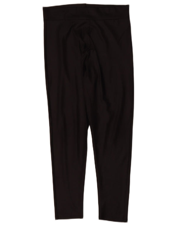 Zara Leggings Mulher UK 14 Grande Preto