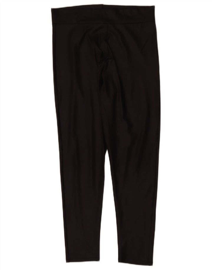 Zara Leggings Mulher UK 14 Grande Preto