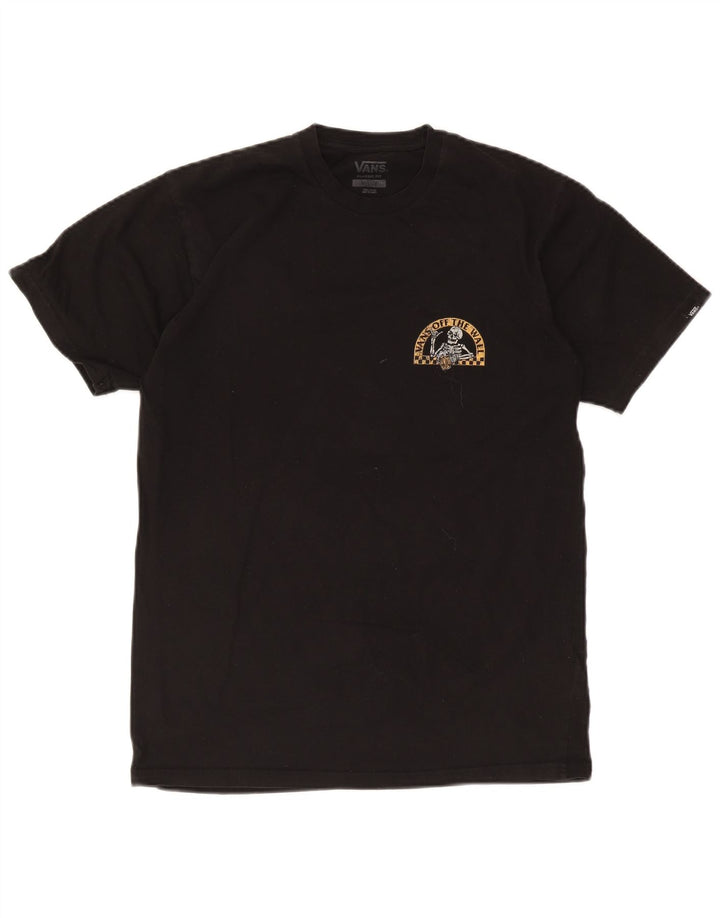 Camiseta Vans Masculina Classic Fit Graphic Top Médio Algodão Preto