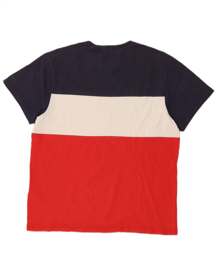 Camiseta gráfica masculina LEVI'S Top grande de algodão colorido vermelho