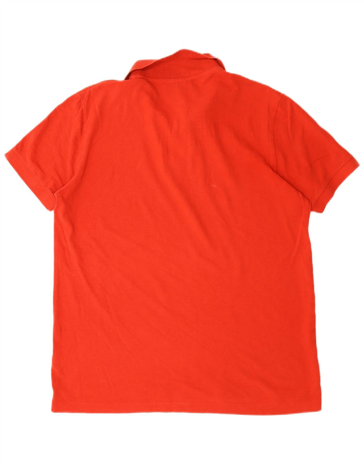 Camisa polo masculina Kappa grande algodão vermelho