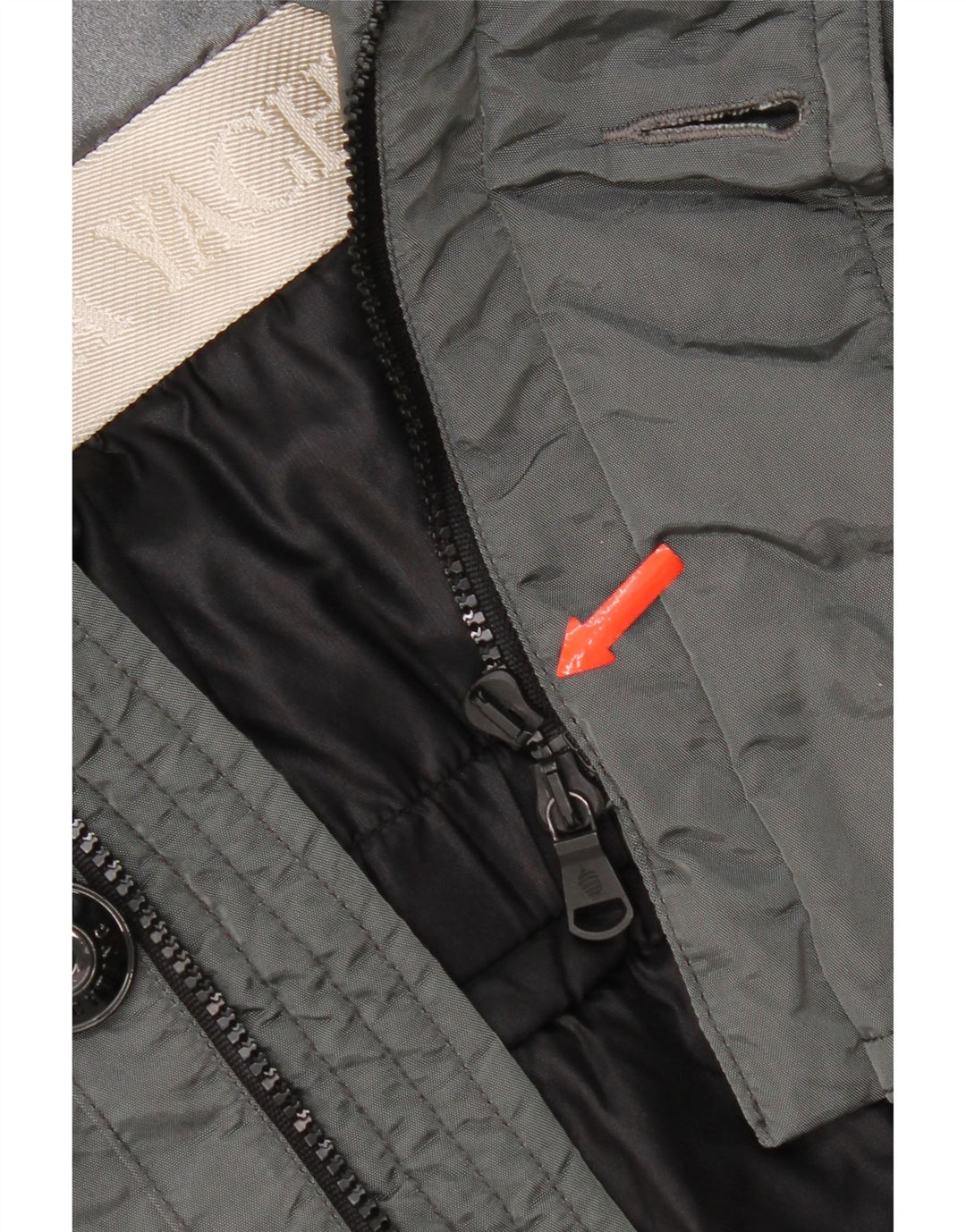 Jaqueta acolchoada masculina Marina Yachting IT 56 3XL cinza nylon