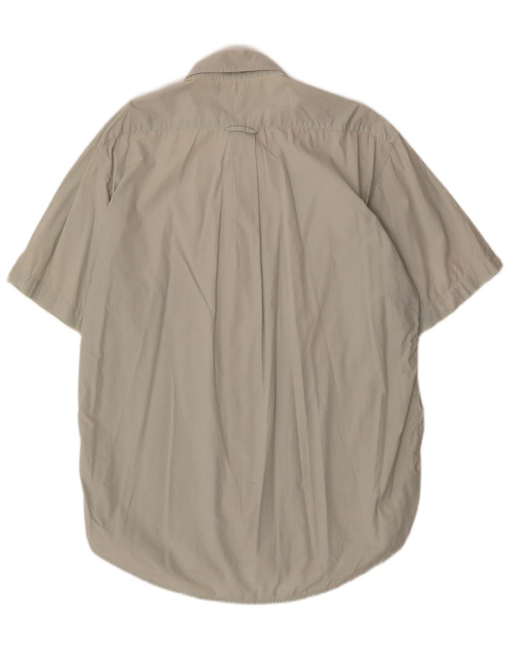 Camisa masculina de manga curta NORTH SAILS XL cinza algodão