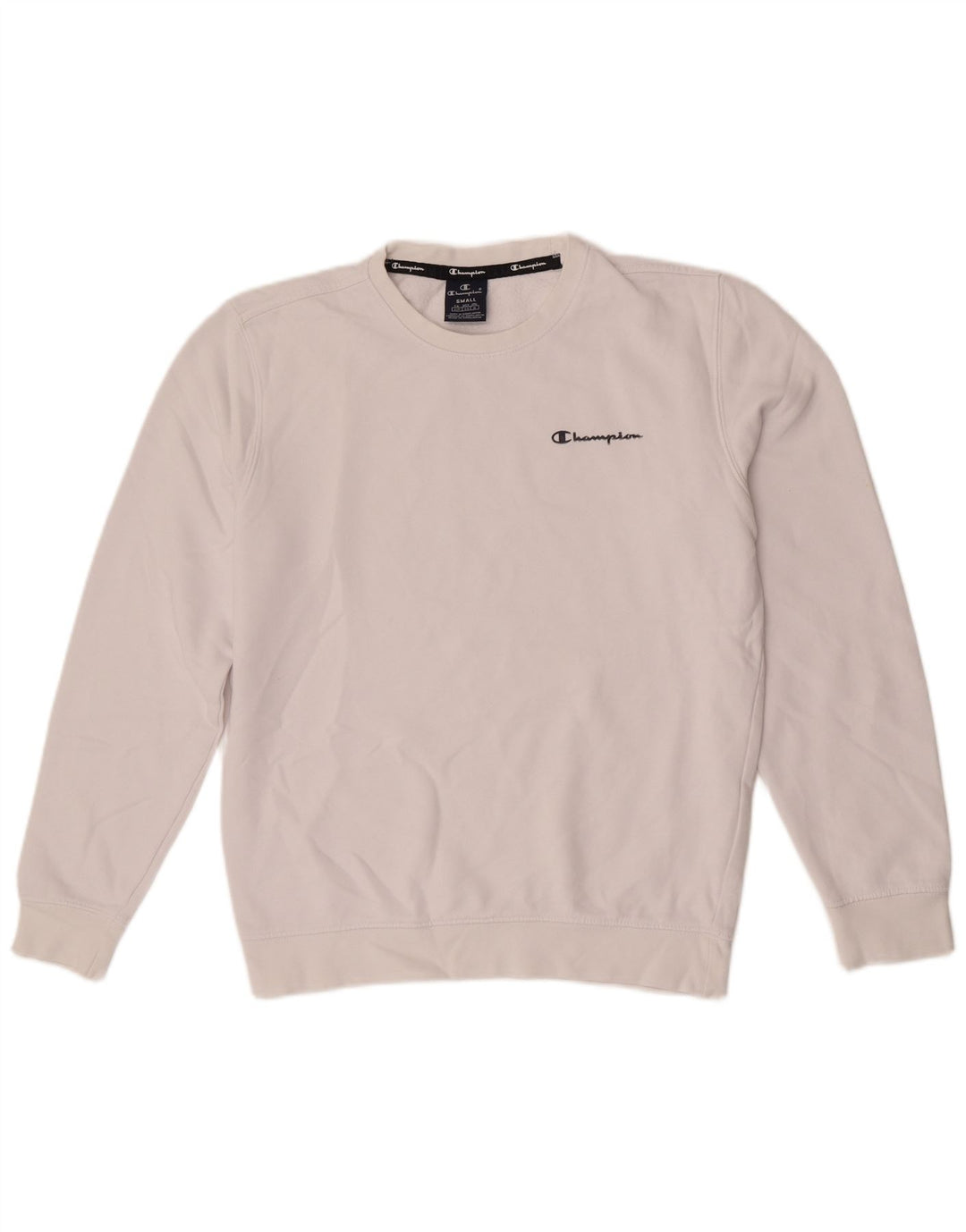 Champion moletom masculino jumper pequeno algodão branco