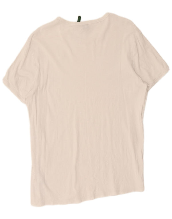 Camiseta masculina G-Star Top 2XL algodão branco