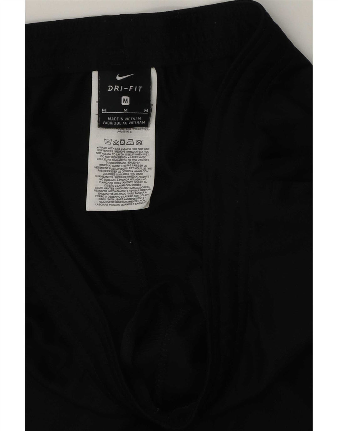 Calça Nike Masculina Dri Fit Treino Médio Preto Poliéster