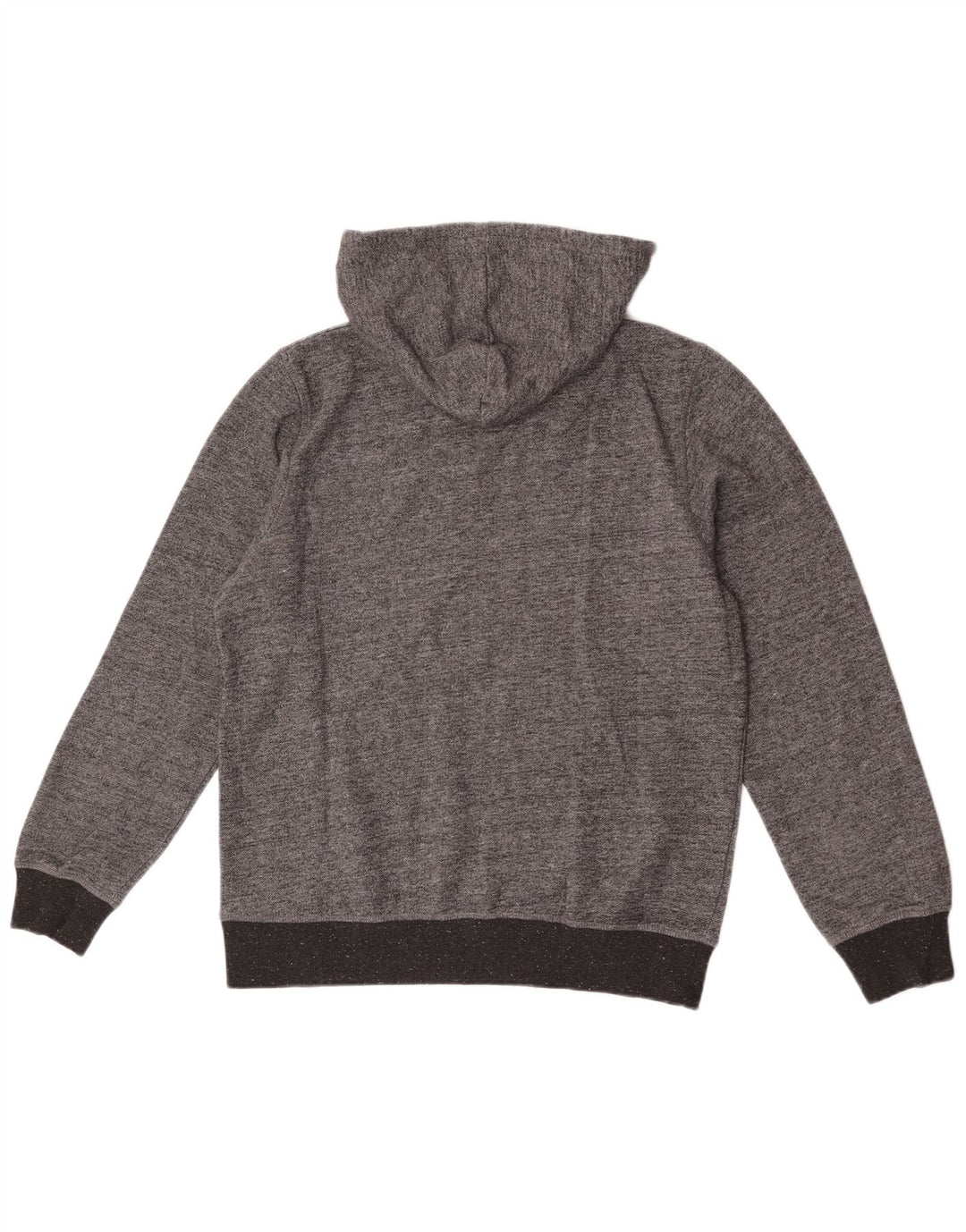Jack & Jones moletom com capuz masculino grande cinza manchado
