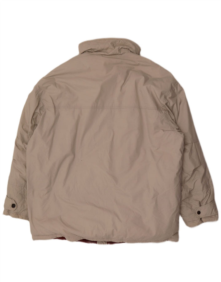 Jaqueta masculina Diadora Loose Fit acolchoada UK 42 XL cinza poliéster