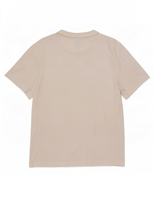 Tommy Hilfiger Camiseta masculina Regular Fit Top grande de algodão branco