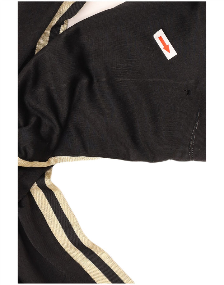 Calça de treino feminina Adidas EU 36 pequena preta poliéster