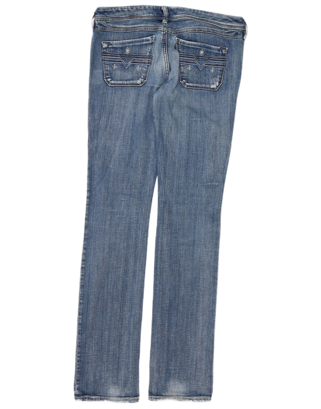 Jeans slim feminino DIESEL W31 L35 algodão azul