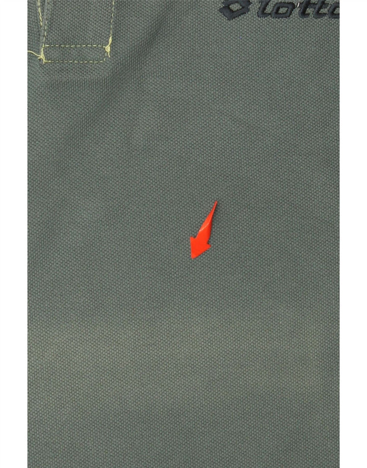 Camisa polo masculina LOTTO grande azul