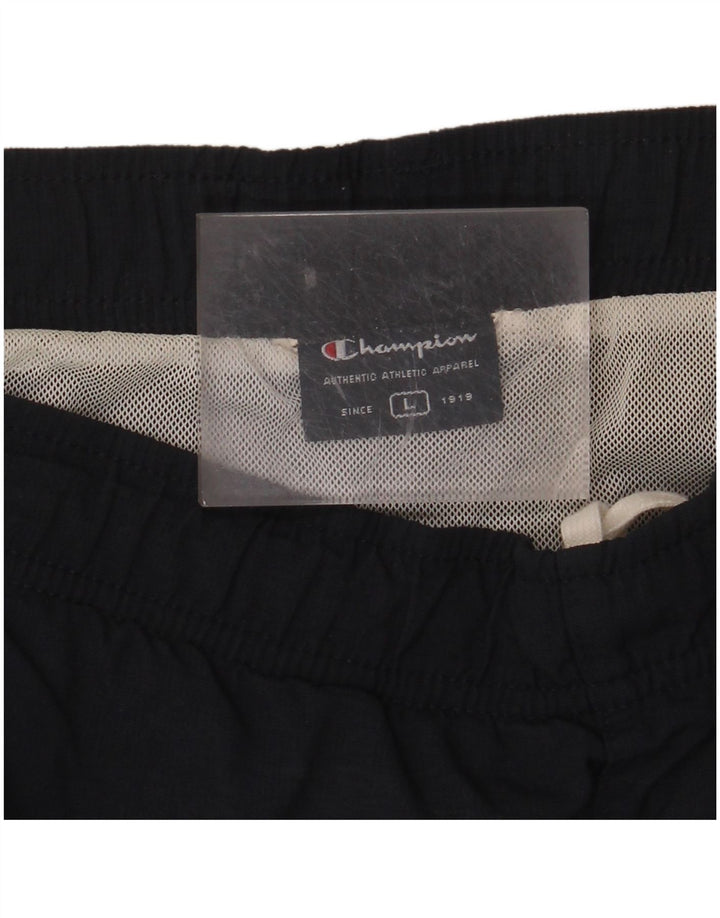 Shorts esportivos masculinos CHAMPION grandes bloco colorido azul marinho
