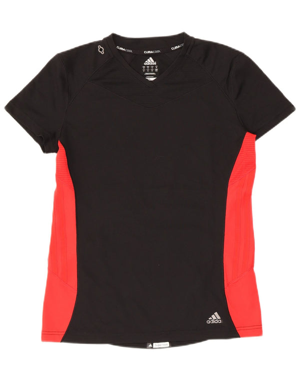 Camiseta Adidas Feminina Supernova Top UK 14 Médio Preto Colourblock