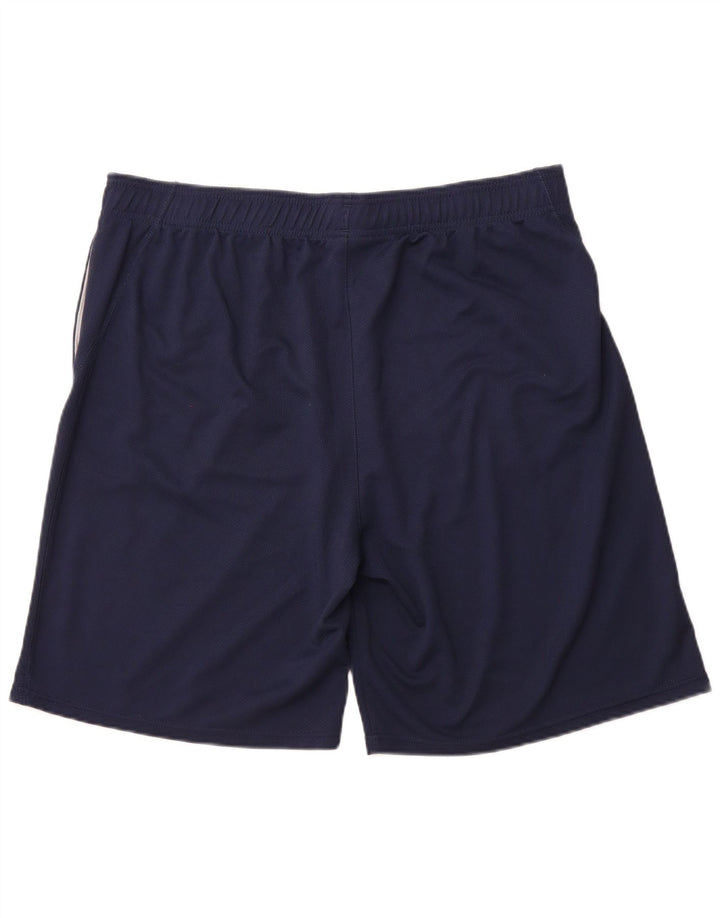 Shorts esportivos masculinos REEBOK 2XL poliéster azul marinho