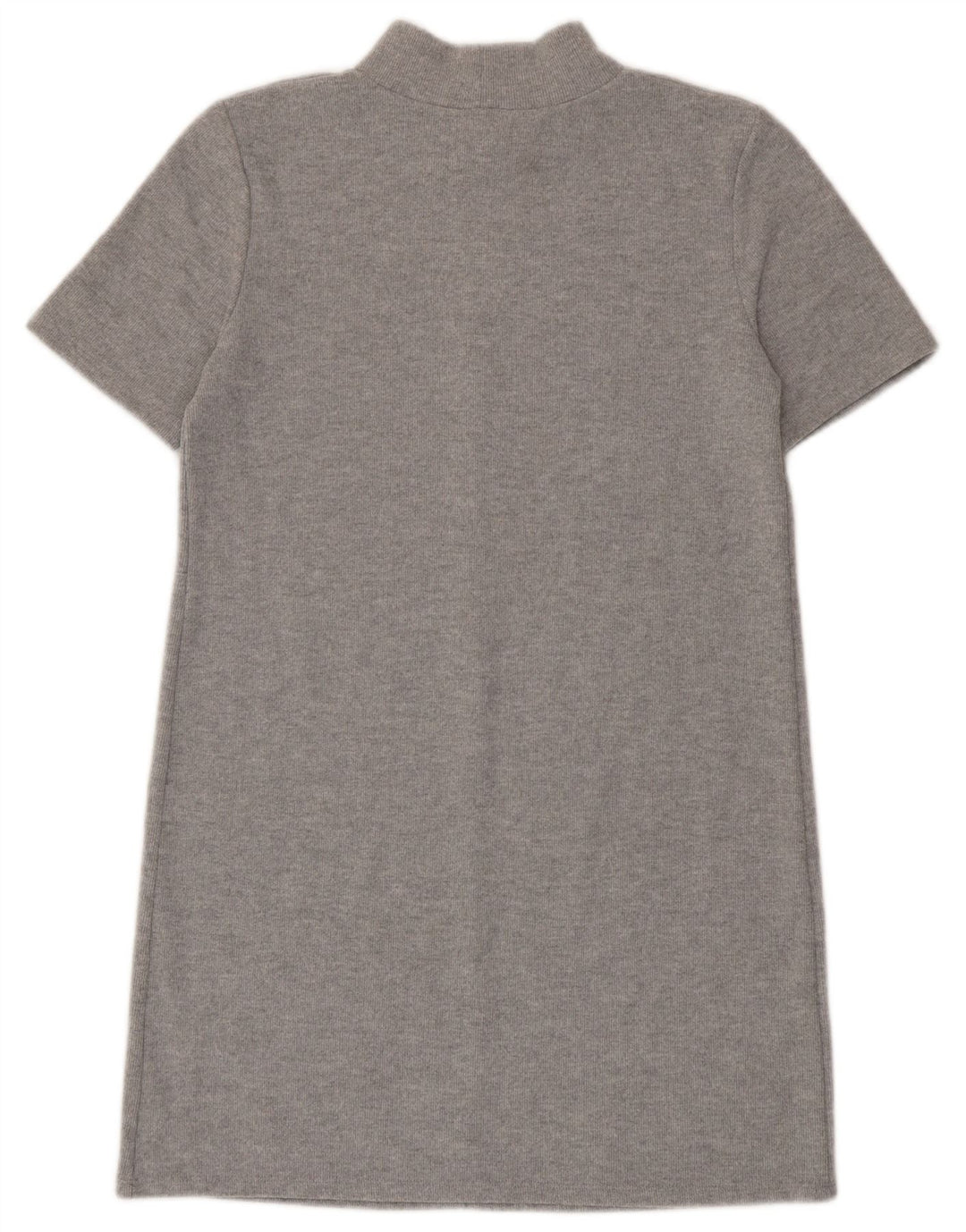 Vestido feminino Zara Shift UK 12 cinza médio