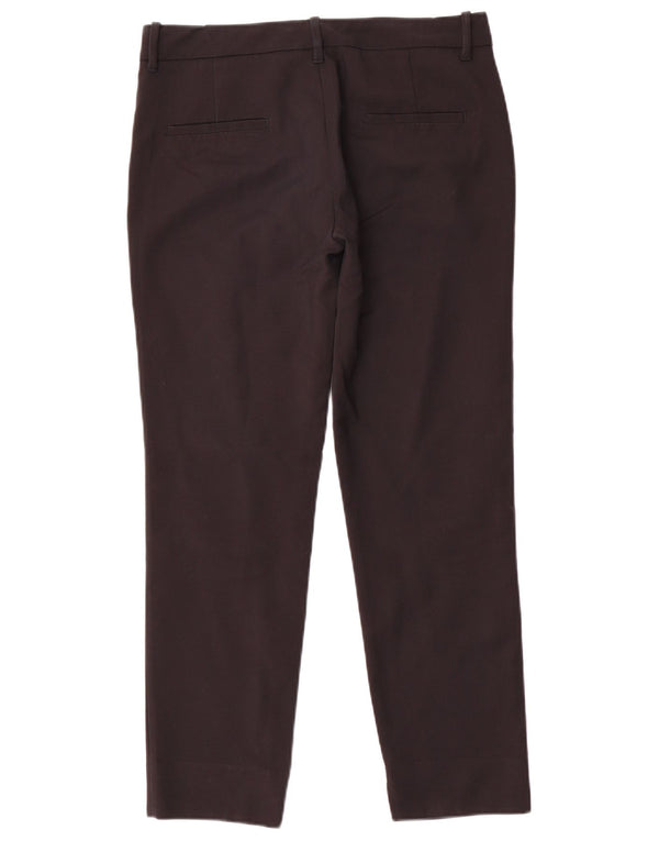 Zara Calça Chino Feminina Slim Pequena W26 L27 Algodão Preto