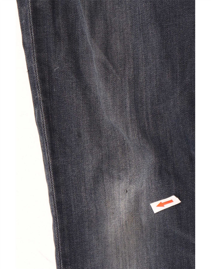 Calça jeans feminina Levi's 512 Tapered W30 L30 azul marinho algodão