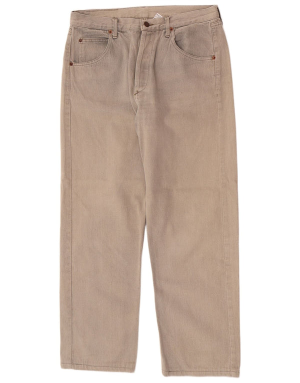 Calça jeans reta masculina Americanino W34 L29 algodão cinza