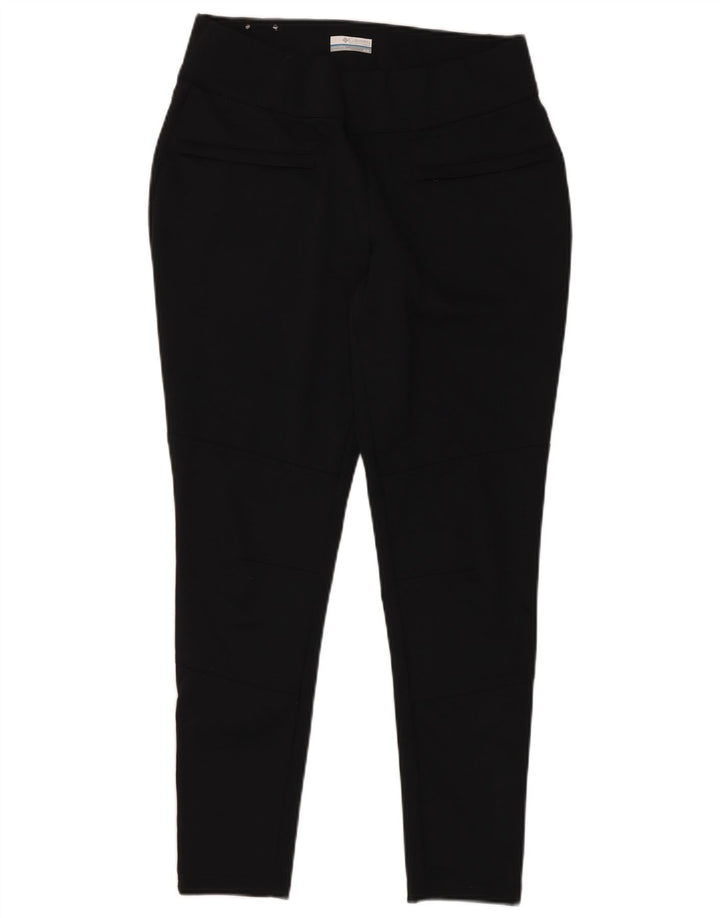 Calça feminina casual justa COLUMBIA médio W32 L30 poliéster preto