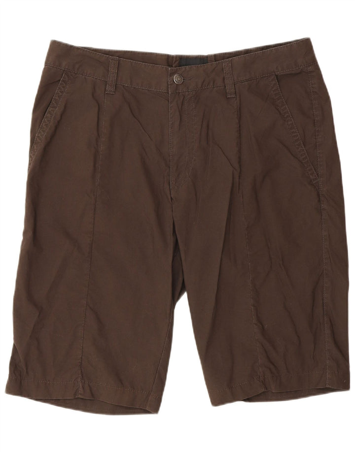 Calvin Klein Mens Chino Shorts W36 Grande Algodão Marrom