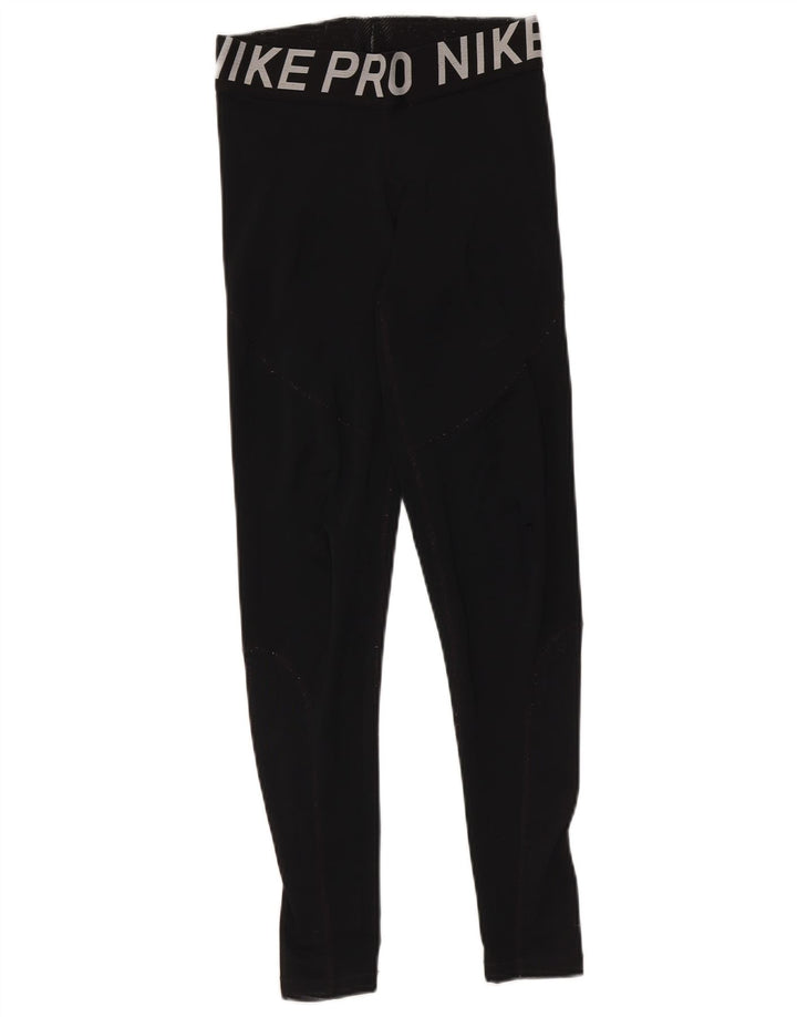 Leggings Nike Dri Fit Graphic UK 14 Médio Preto