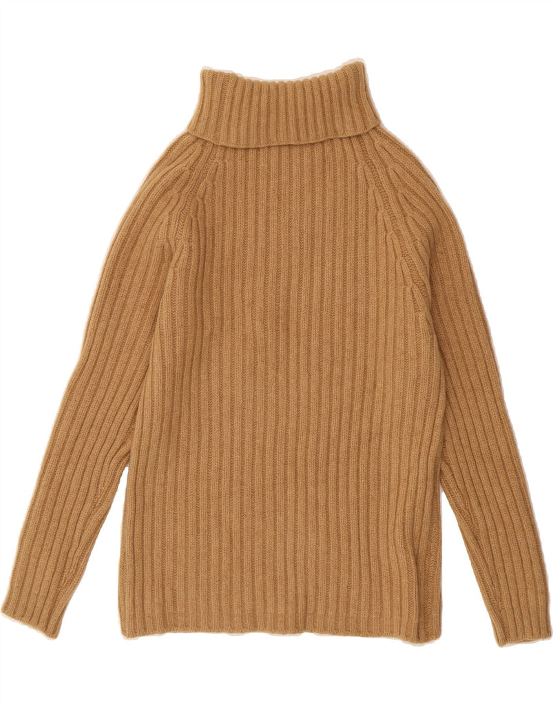 ETRO Womens Milano Roll Neck Jumper Sweater UK 12 Medium Brown Vintage Etro and Second-Hand Etro from Messina Hembry 