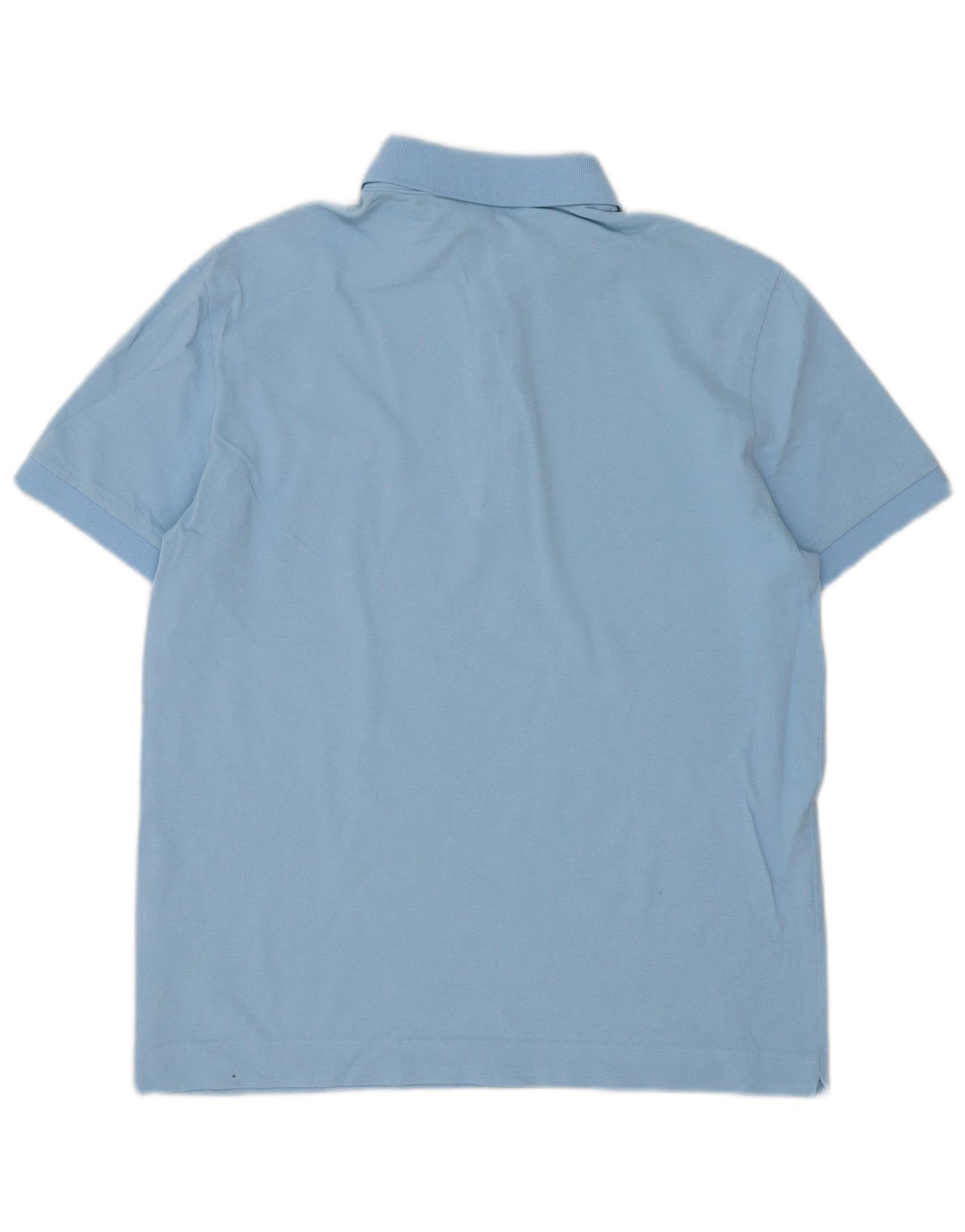 Camisa polo masculina Lacoste Regular Fit tamanho 4 algodão azul médio