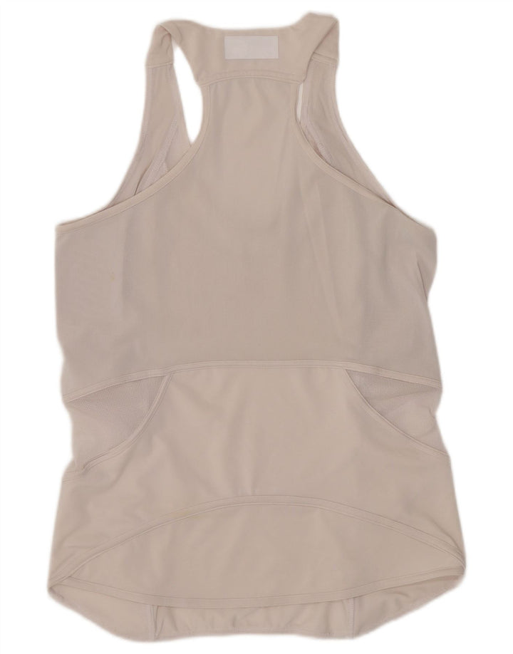Colete gráfico Adidas feminino Stella McCartney Top IT 40 pequeno branco