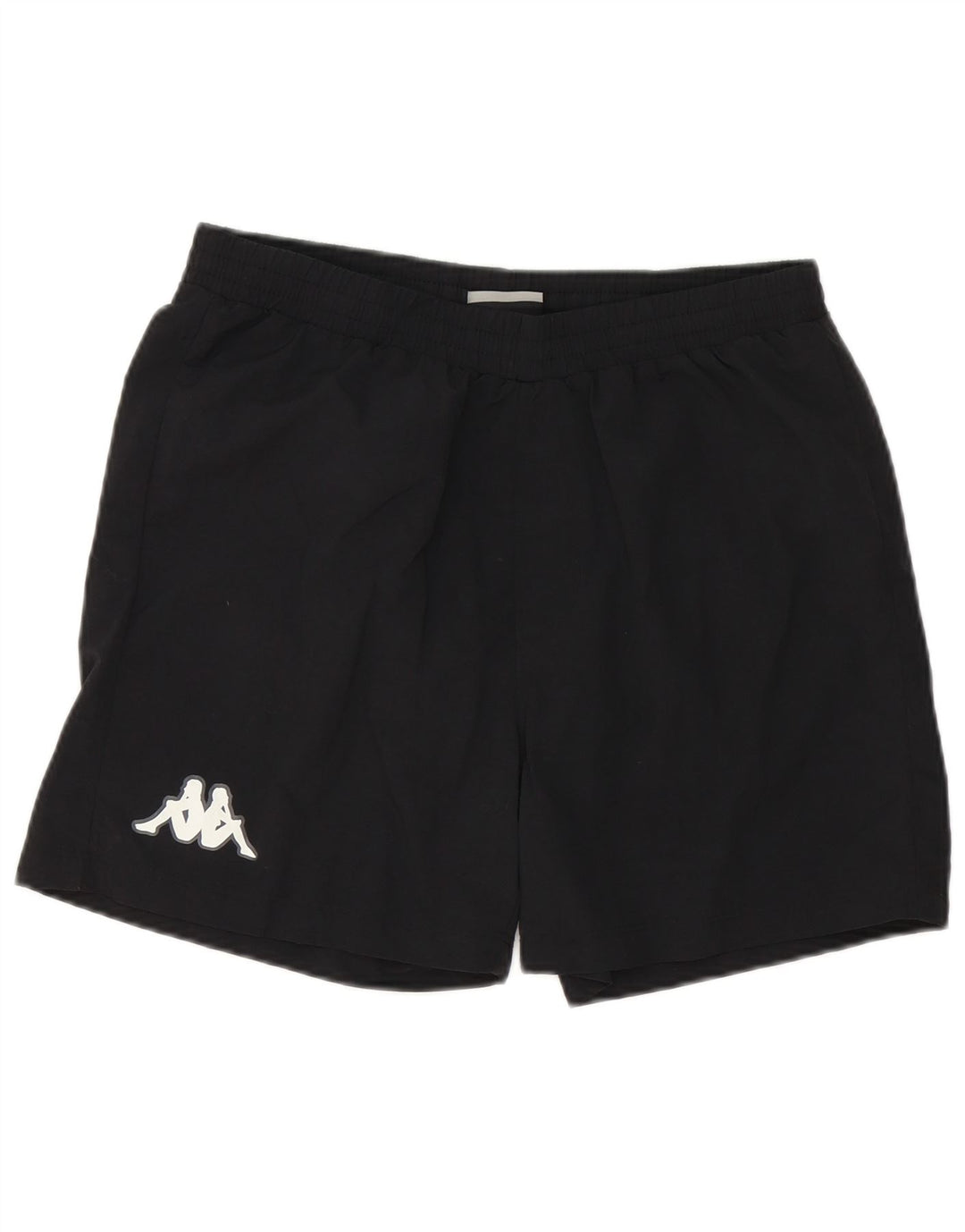 Shorts de natação masculino KAPPA poliéster preto médio