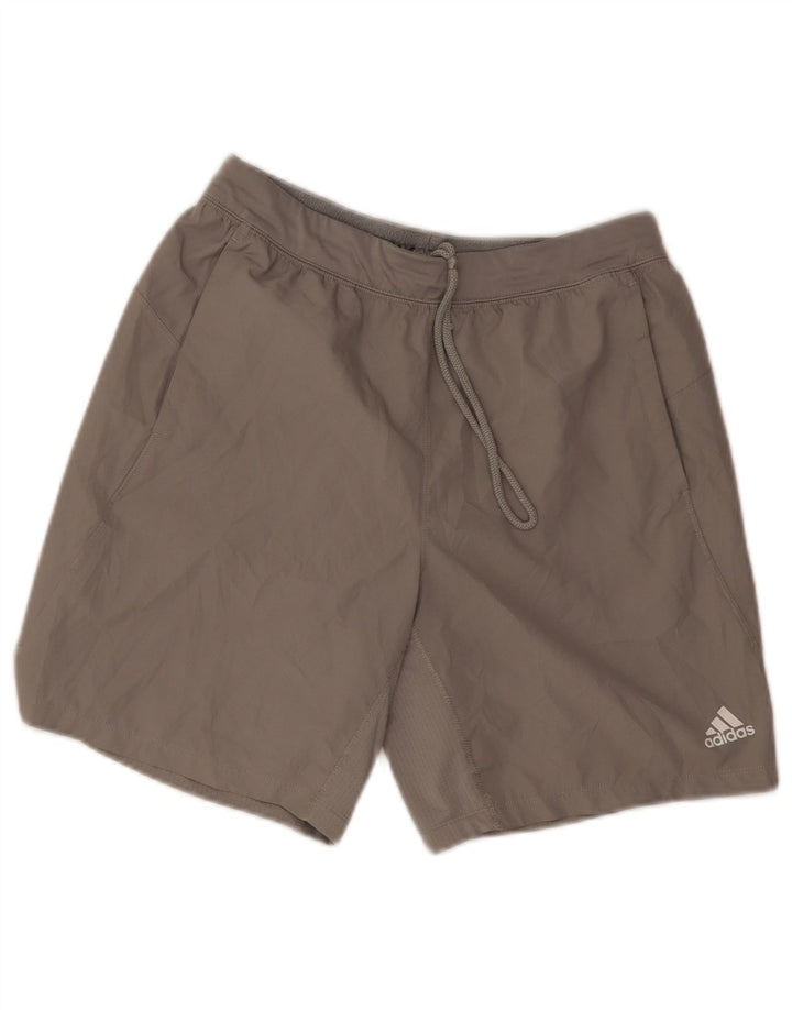 Adidas Mens Aeroready Sport Shorts Cinza Médio