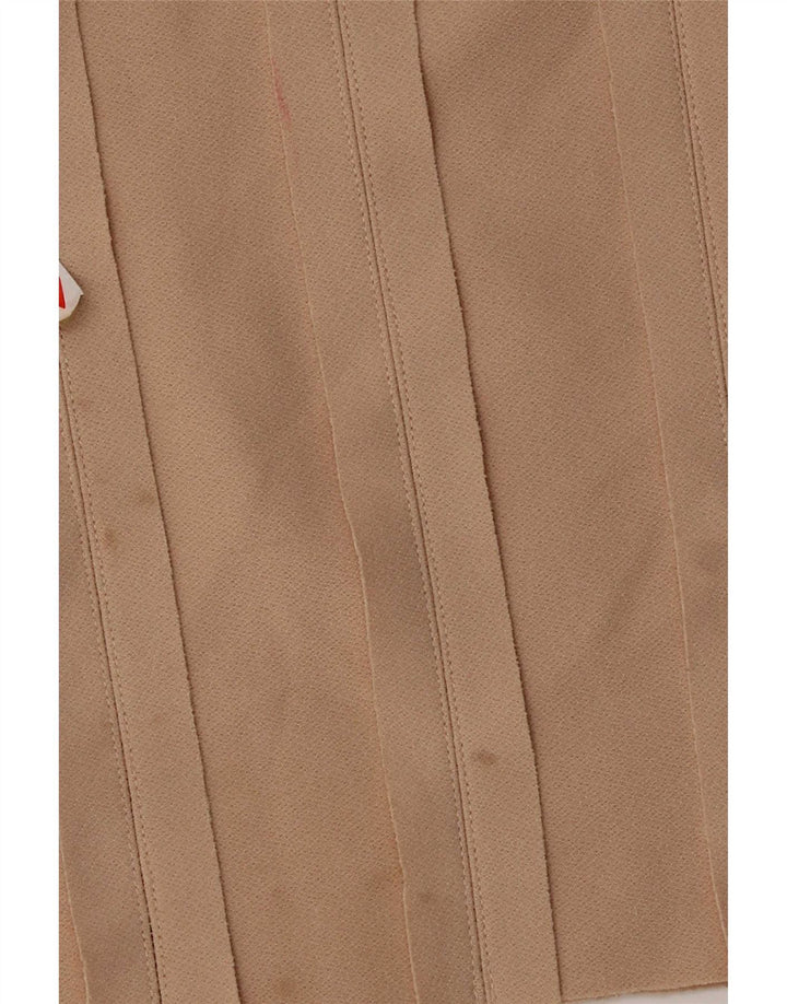 Saia lápis feminina Guess By Marciano grande W32 poliéster bege