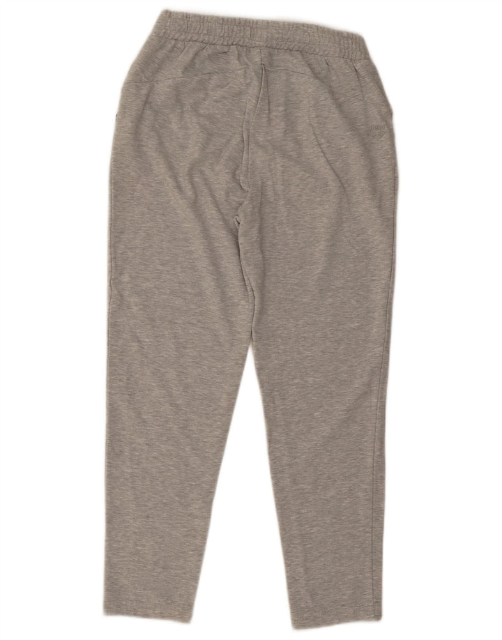 Calça de treino masculina Arena pequena cinza manchada de algodão