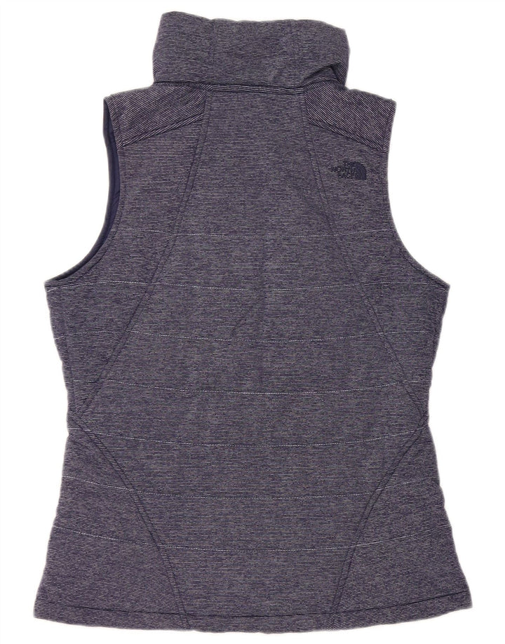 Colete acolchoado feminino THE NORTH FACE UK 14 risca de giz azul marinho médio