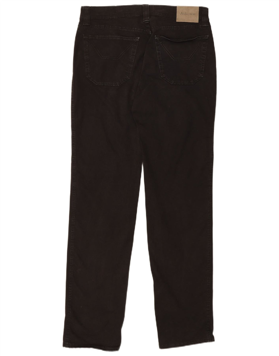 JECKERSON Jeans Slim Masculino W33 L33 Algodão Preto