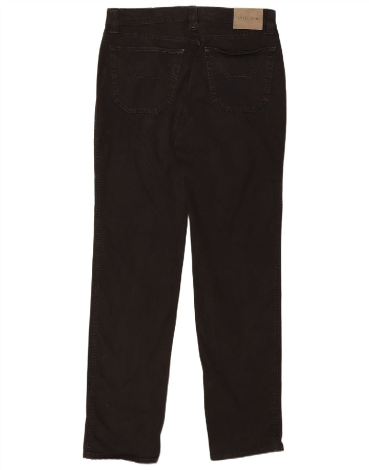 JECKERSON Jeans Slim Masculino W33 L33 Algodão Preto
