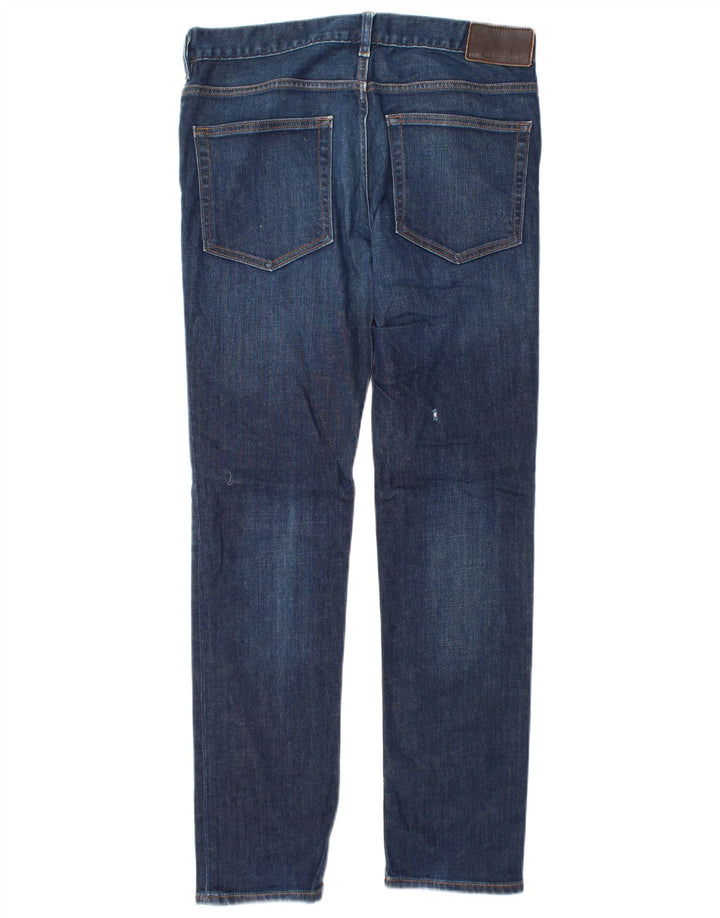 French Connection Mens Slim Jeans W30 L33 Azul Marinho Algodão