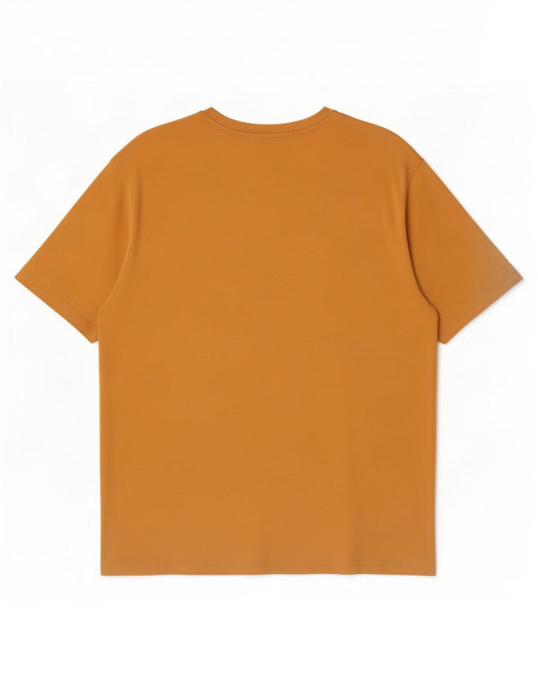 Fila Mens T-Shirt Top Large Orange