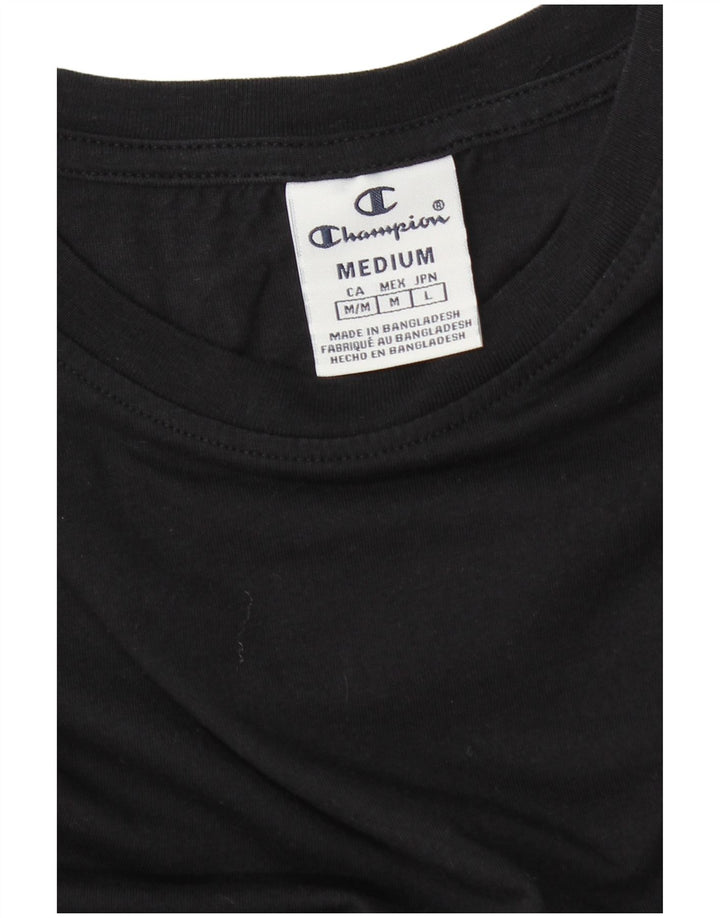 Camiseta Feminina Champion UK 14 Médio Preto