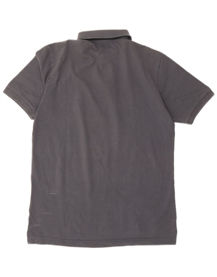 Camisa polo masculina Kappa grande algodão cinza