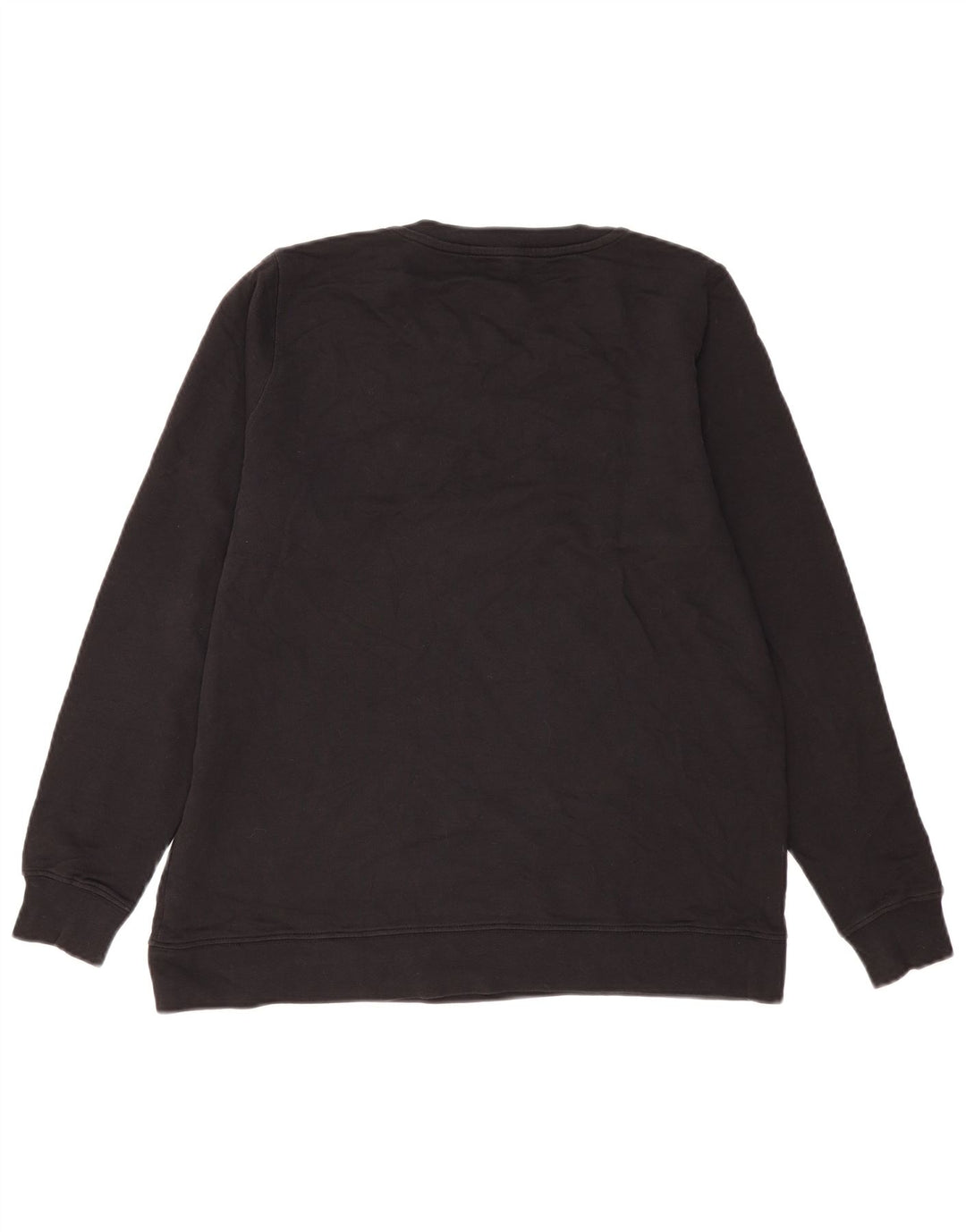 French Connection moletom gráfico masculino jumper médio algodão preto