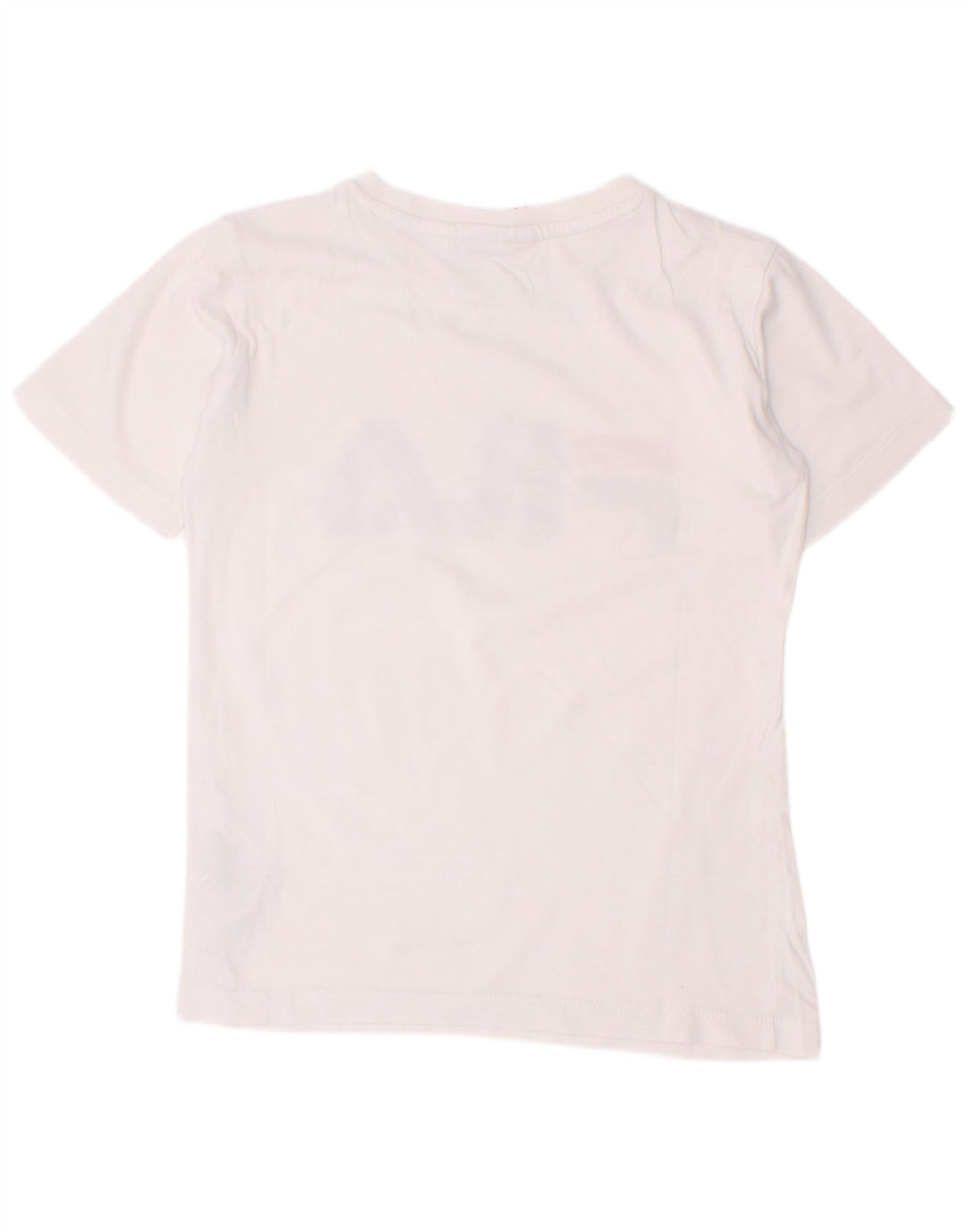 Camiseta Fila Meninos Graphic 7-8 Anos Algodão Branco