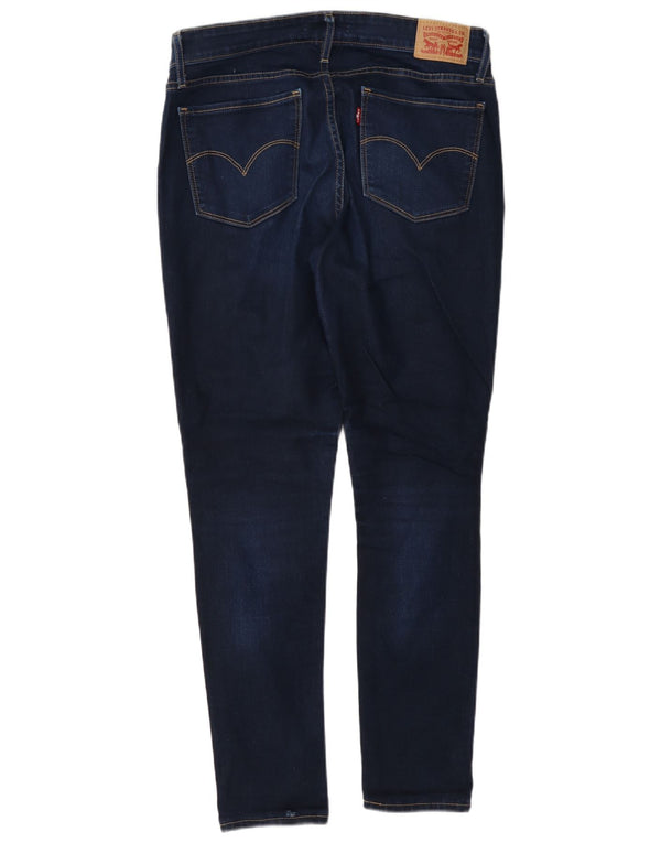 Levi's Womens 711 Skinny Jeans W30 L30 Navy Blue