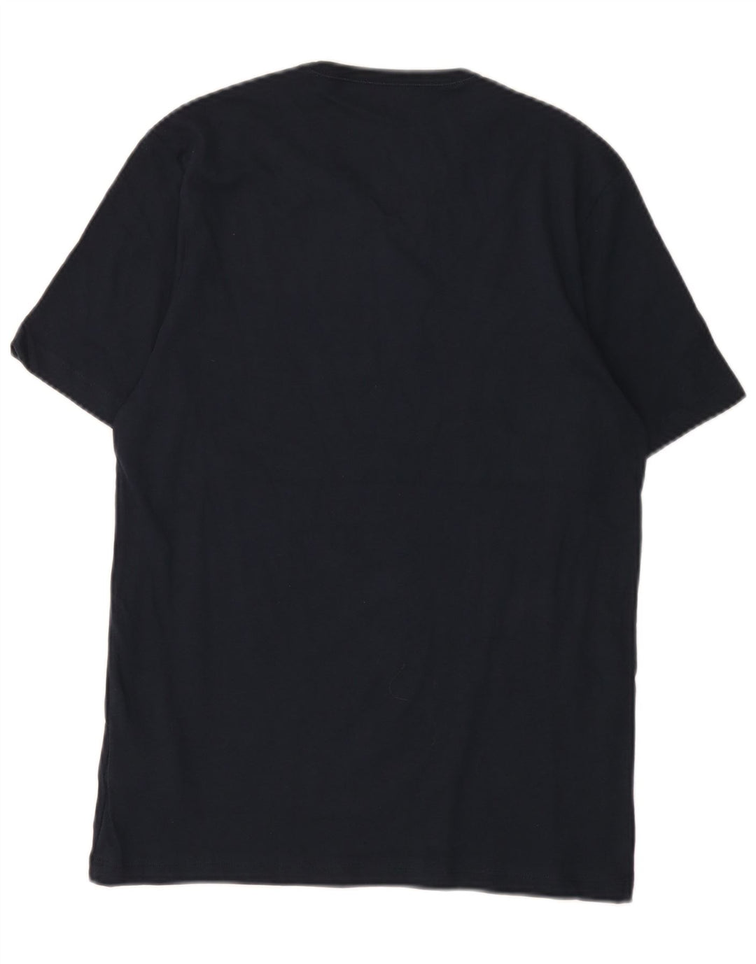Camiseta masculina Hugo Boss Top médio algodão azul marinho