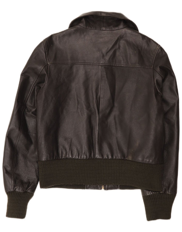 Jaqueta de couro masculina Conbipel IT 50 grande preta
