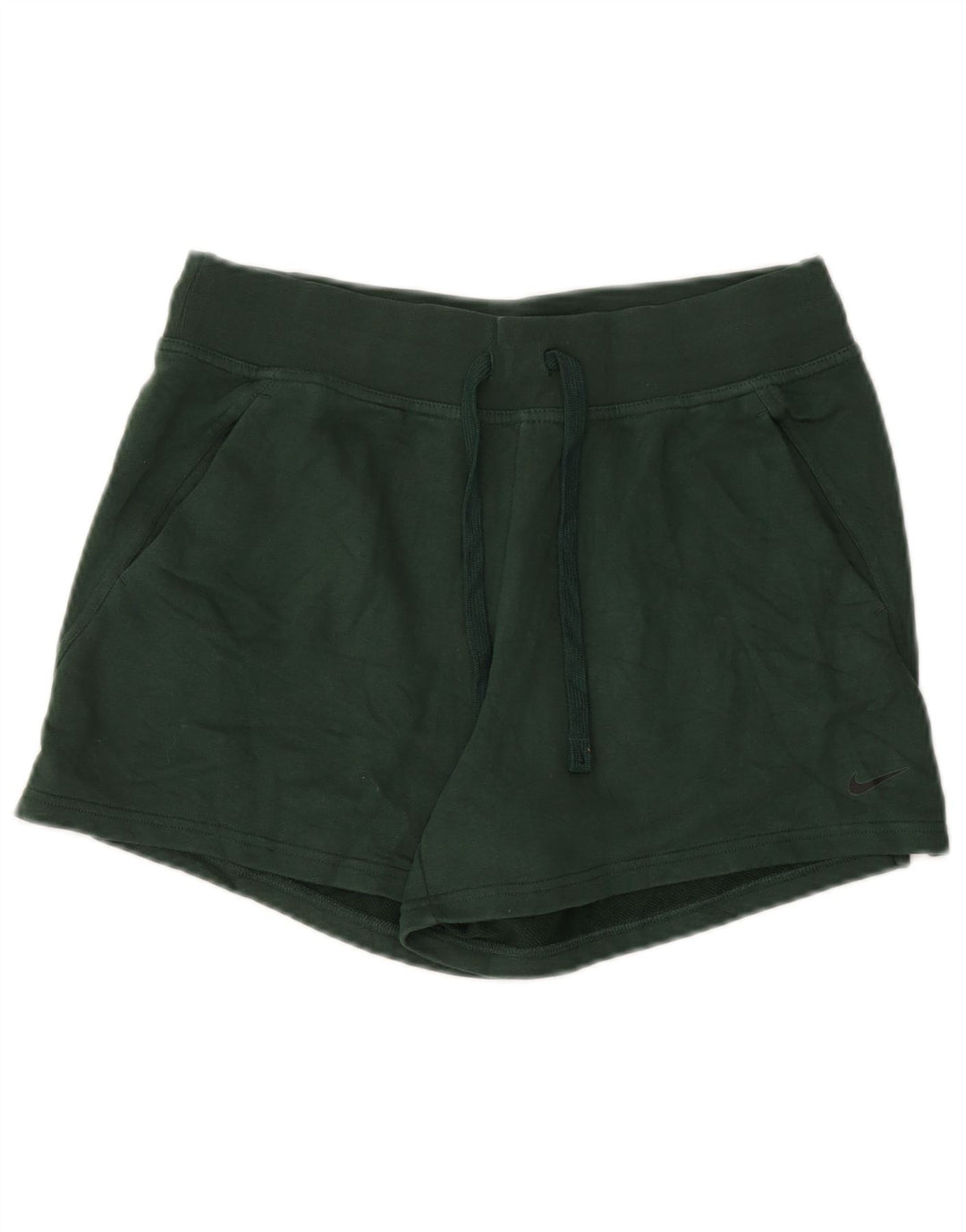 Shorts esportivo feminino Nike Dri Fit UK 14 verde médio